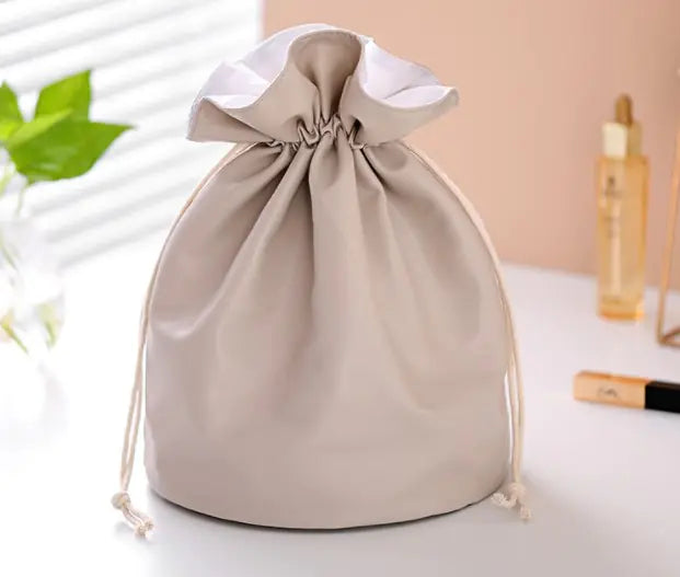 Large Capacity Waterproof Drawstring Cosmetic Bag